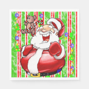 Guardanapo De Papel Papel de Natal Napkins, Urso de Teddy