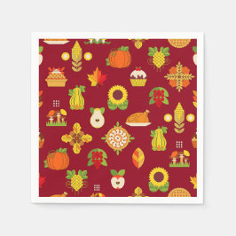Guardanapo De Papel Papel de outono/Patrimônio Automático