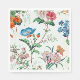 Guardanapo De Papel Papel de parede antigo floral França 1830