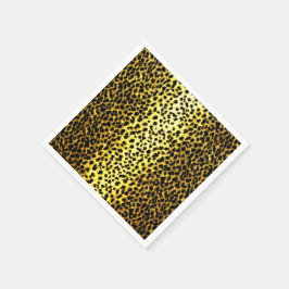 Guardanapo De Papel Papel de parede Leopardo Impressão animal