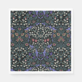 Guardanapo De Papel Papel de parede vitoriano William Morris Blackthor