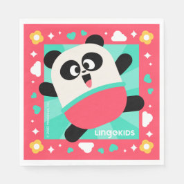 Guardanapo De Papel Papel de Partido Lingokids Nápoles com Elliot