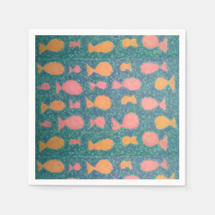 Guardanapo De Papel Papel de Peixe Tropical Napkins