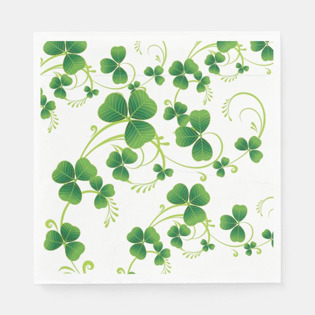 Guardanapo De Papel Papel de prego Napkins-Saint Patrick (Frente)