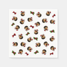 Papel de pudim de Natal - Napkin