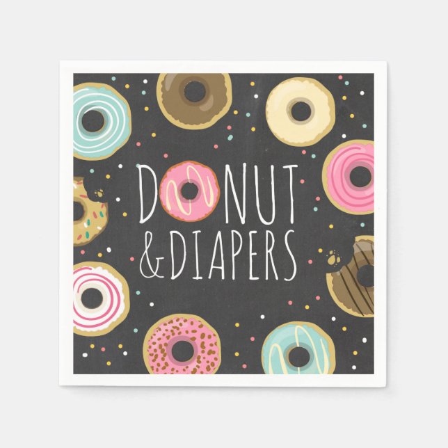 Guardanapo De Papel Papel de rosquinha e fralda Nápoles Praspersão par (Frente)