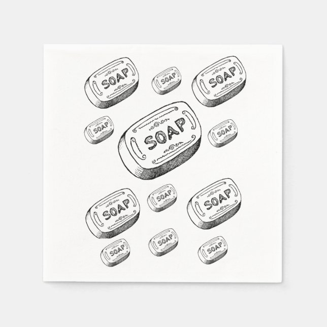 Guardanapo De Papel Papel de sabão Napkin (Frente)