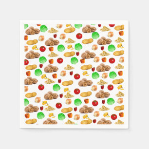 Guardanapo De Papel Papel de salada de frutas