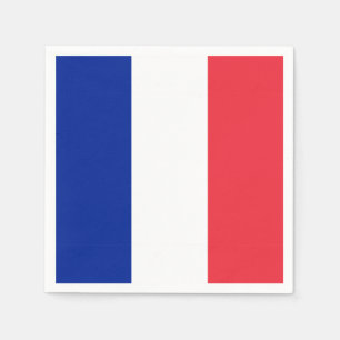 Guardanapo De Papel Papel de Sinalizador da França - Nápoles
