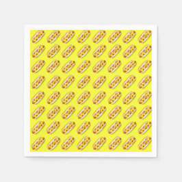 Guardanapo De Papel Papel de Tecido de Napkins Amarelo