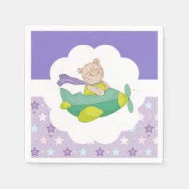 Guardanapo De Papel Papel De Urso De Bebê Adorável