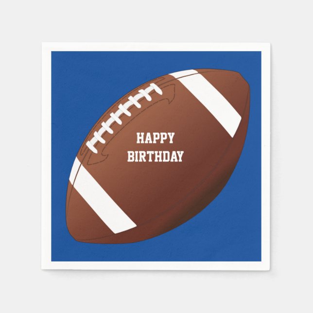 Guardanapo De Papel Papel do Partido do Futebol Napkins (Frente)