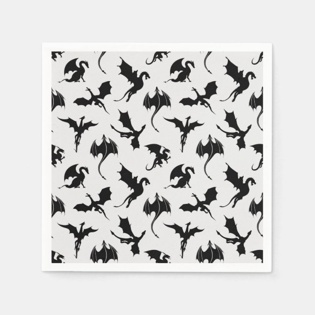 Guardanapo De Papel Papel Dragão (Frente)