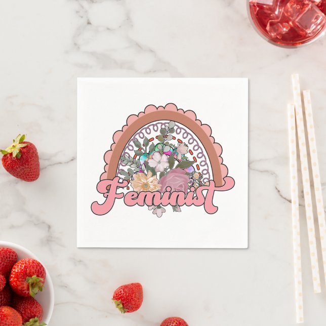 Guardanapo De Papel Papel Feminista Napkins (Insitu)