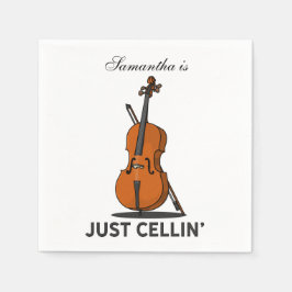Guardanapo De Papel Papel Gag para Violoncelista