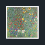 GUARDANAPO DE PAPEL PAPEL: GUSTAV KLIMT: JARDIM DE FAZENDA<br><div class="desc">PAPEL: GUSTAV KLIMT: JARDIM DE FAZENDA</div>