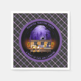 Guardanapo De Papel Papel Haunted Yakitori Haven