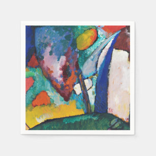 GUARDANAPO DE PAPEL PAPEL: KANDINSKY : A QUEDA DE ÁGUA