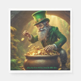 Guardanapo De Papel Papel Leprechaun