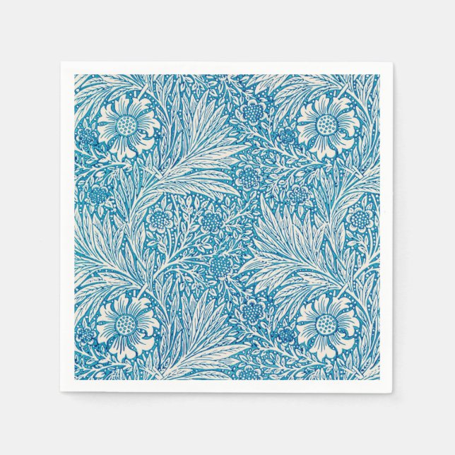 GUARDANAPO DE PAPEL PAPEL NAPKIN: WILLIAM MORRIS "MARIGOLD" (Frente)