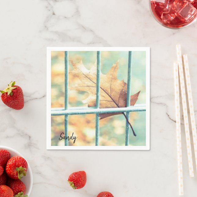 Guardanapo De Papel Papel Napkins, Folhas (Insitu)