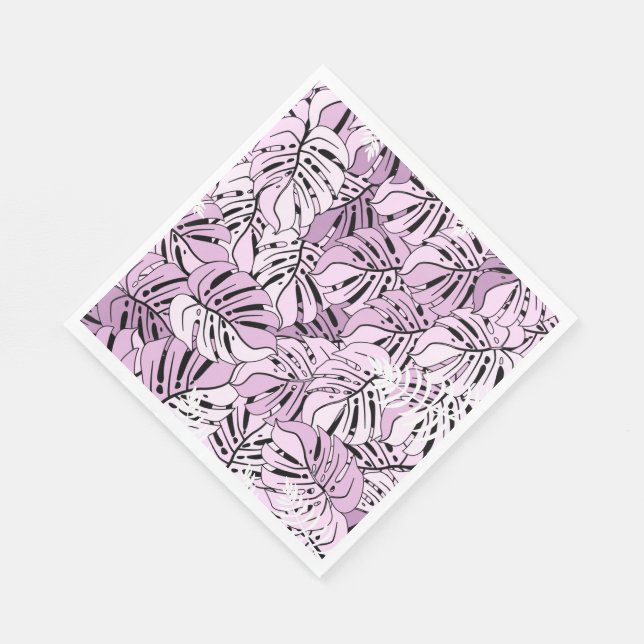 Guardanapo De Papel Papel Napkins - Folhas Tropicais (Quina)