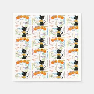Guardanapo De Papel Papel Napkins outubro, 31 Aniversário