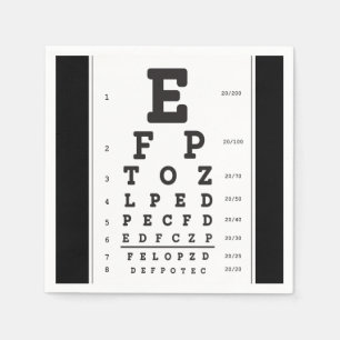 Guardanapo De Papel Papel óptico de optometria Nápoles
