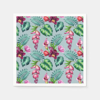 Guardanapo De Papel Papel Orquídeo Tropical Napkins