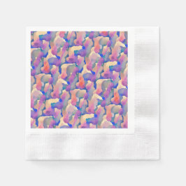 Guardanapo De Papel Papel Padrão de Aquarela Nápoles