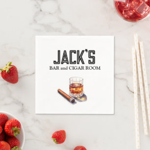 Guardanapo De Papel Papel para bares e Salas de Charutos