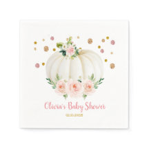 Papel para Chá de fraldas de abóbora