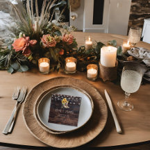 Papel para Chá de Noiva Floral Rústico