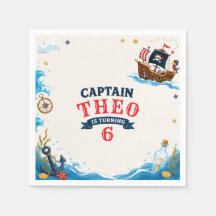 Papel para Festa de Aniversário Infantil do Navio 
