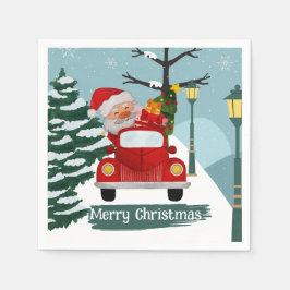 Guardanapo De Papel Papel para Papais noeis de Natal