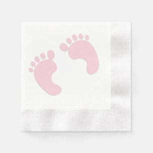 Guardanapo De Papel Papel para Pegadas de Bebê