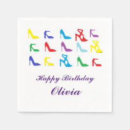 Guardanapo De Papel Papel personalizado "Calçados" Napkins