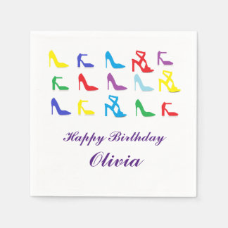 Guardanapo De Papel Papel personalizado "Calçados" Napkins