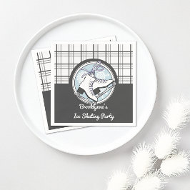 Guardanapo De Papel Papel Personalizado De Ice De Tartan Moderno