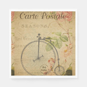 Guardanapo De Papel Papel postal francês Napkin