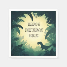 Papel Silhueta Personalizado T-Rex
