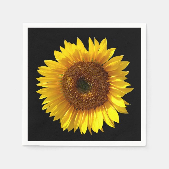 Guardanapo De Papel Papel Sunflower Napkins (Frente)