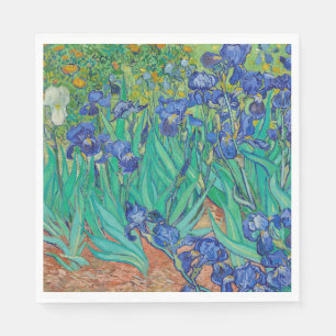 GUARDANAPO DE PAPEL PAPEL: VAN GOGH IRISES