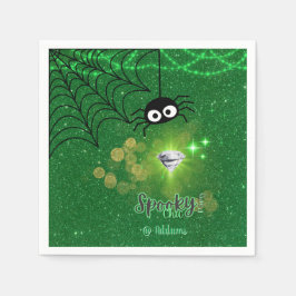 Guardanapo De Papel Papelão de Festa de Halloween Chic Spooky Napkin