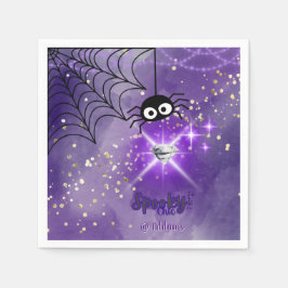 Guardanapo De Papel Papelão de Festa de Halloween Chic Spooky Napkin