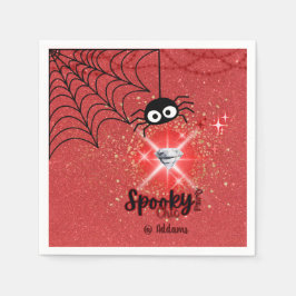 Guardanapo De Papel Papelão de Festa de Halloween Chic Spooky Napkin