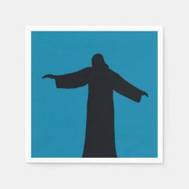 Guardanapo De Papel Paper Napkin  jesus christ 