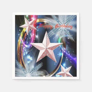 Guardanapo De Papel Paper Napkins Birthday