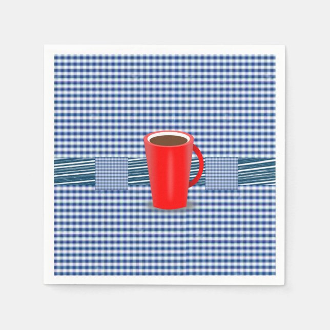 Guardanapo De Papel Paper Napkins Mug (Frente)