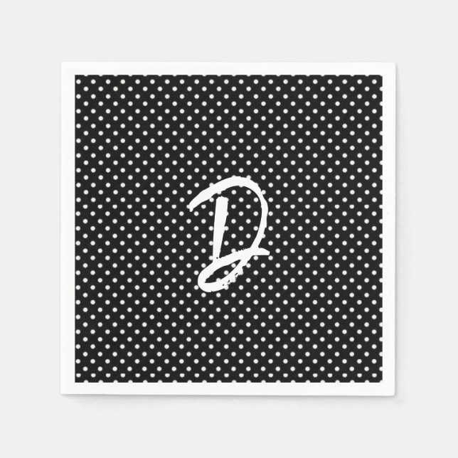 Guardanapo De Papel Paper Napkins Polkadot (Frente)